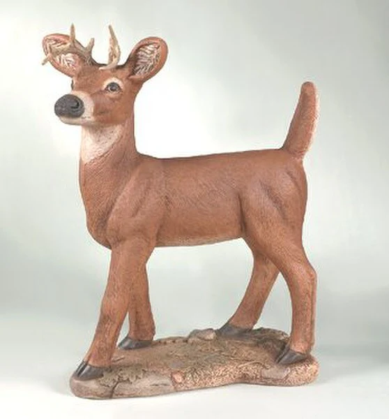 Deer Standing With Antlers 27" High