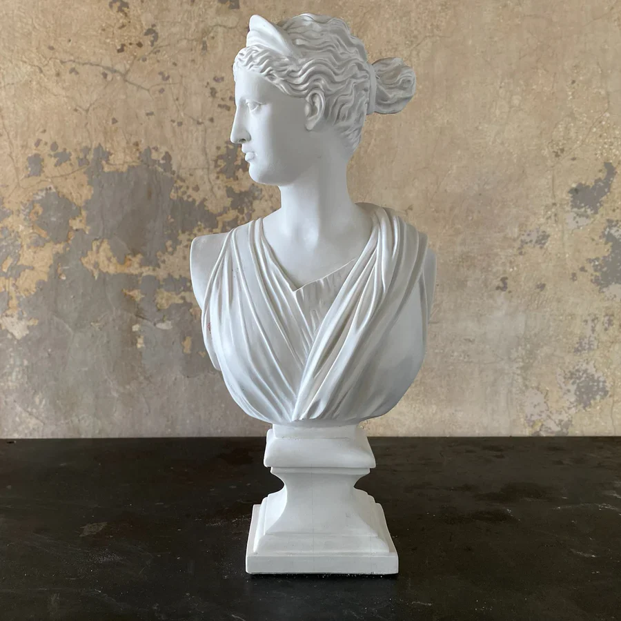 Diana Bust Sculpture 23" High