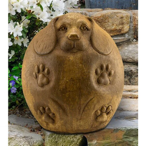 Dog Statue Buddy Cement Garden Statue