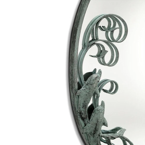 Dolphin Trio Sculptural Mirror - Image 3