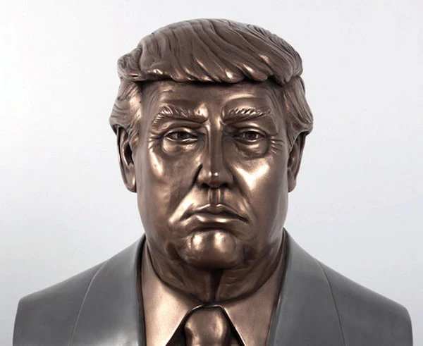 Donald Trump Portrait Bust Sculpture