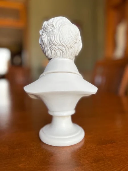 Donizetti Italian Composer Bust Marble Statue - Image 3