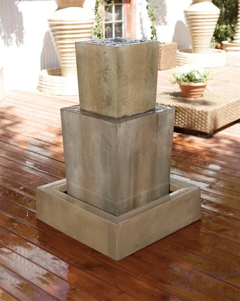 Double Obtuse Fountain 42" High