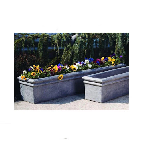 Double Rim Rectangle Box Planter 71.5" - Image 2