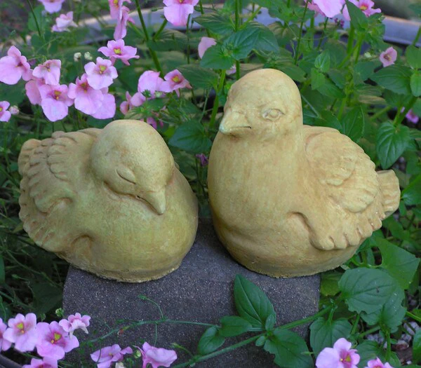 Dove Pair Statues
