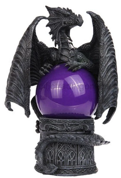 Dragon Storm Ball Sculpture