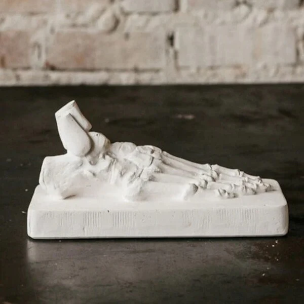 Drawing Study Casting Plaster Skeletal Foot