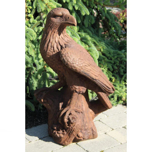 Eagle of Pride Garden Cement Sculpture 33" High - Image 2