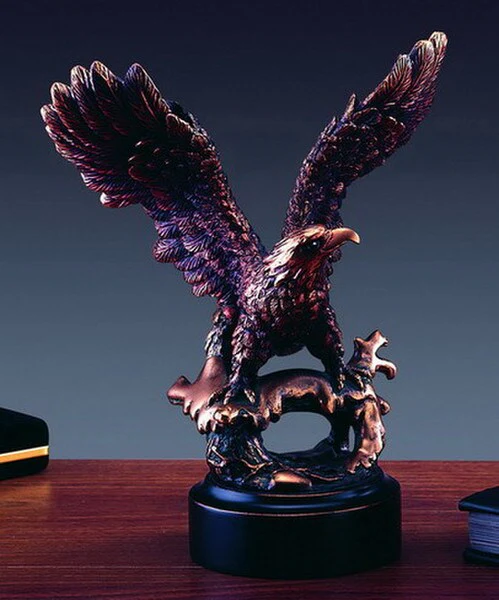 Eagle Figurine American Pride 8" High - Image 2