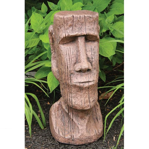 Easter Island God Sculpture 25.5" High