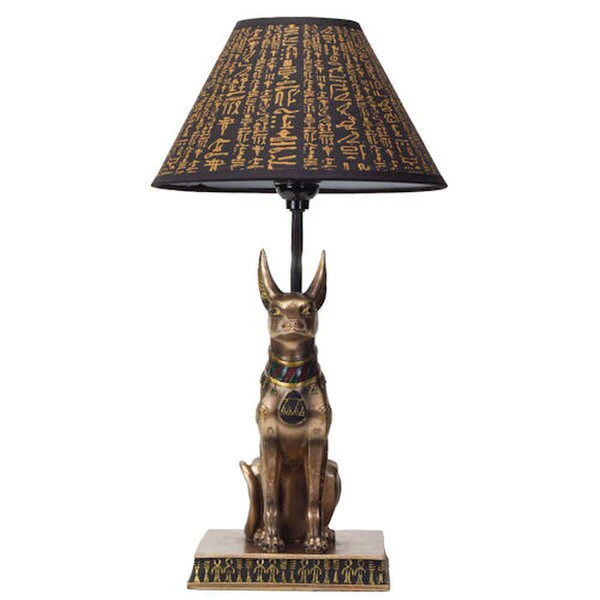 Egyptian Anubis Lamp Sculptural Lighting