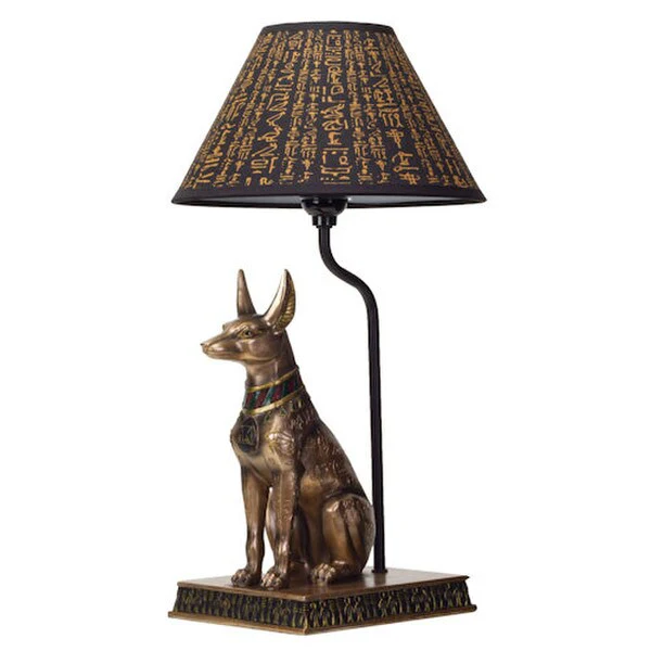 Egyptian Anubis Lamp Sculptural Lighting - Image 4
