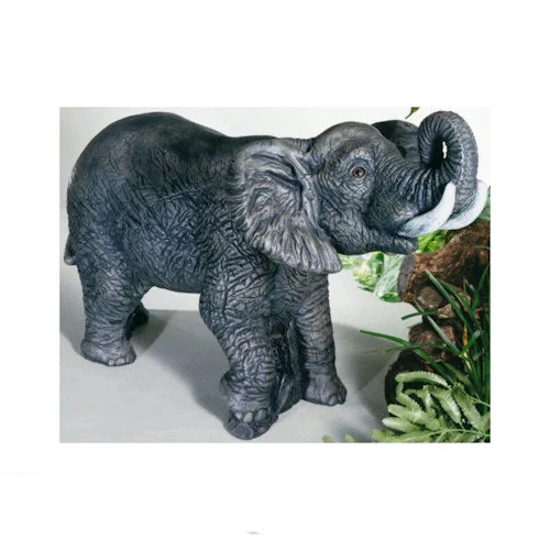 Elephant Sculpture Piped High Tone Water Feature