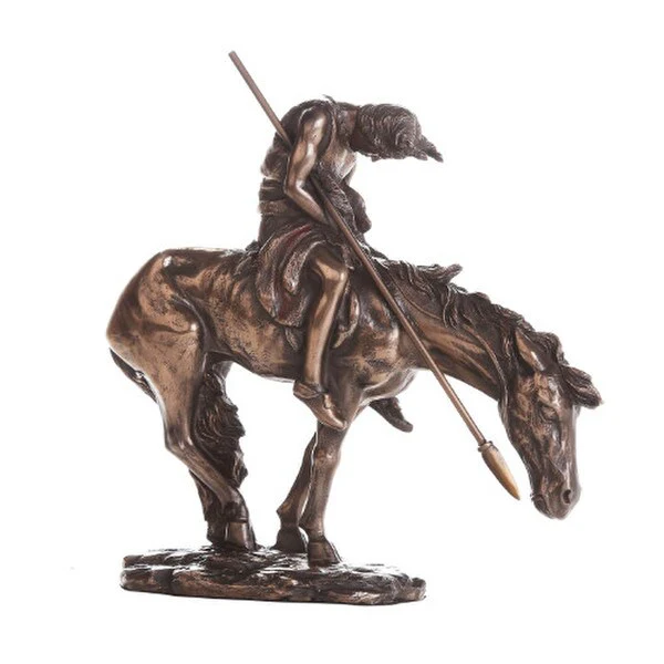 End Of The Trail Sculpture Indian 7.5 " High