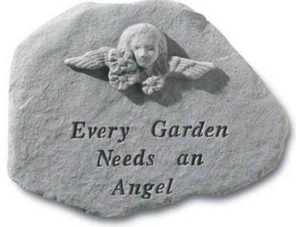 Every Garden Needs An Angel With Angel