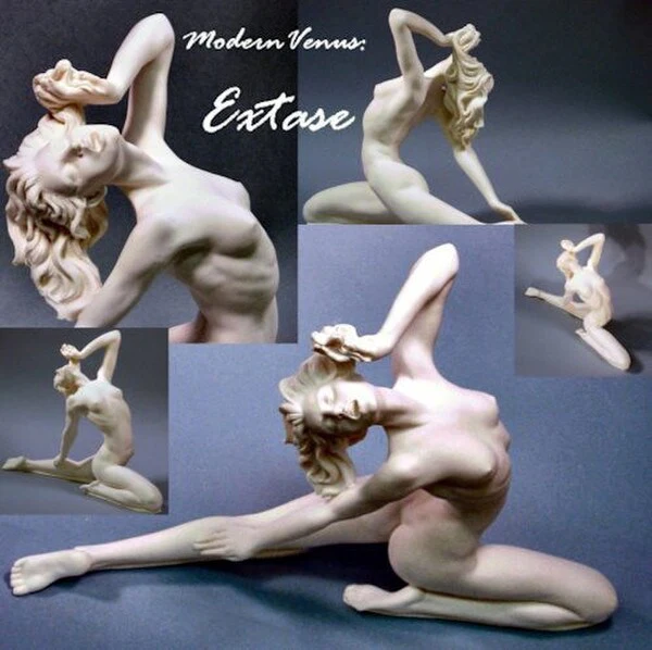 Extase Female Nude Statue 9" High Ecstasy - Image 8
