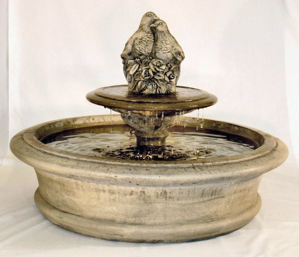 Fairfield Fountain With Tier And Birds