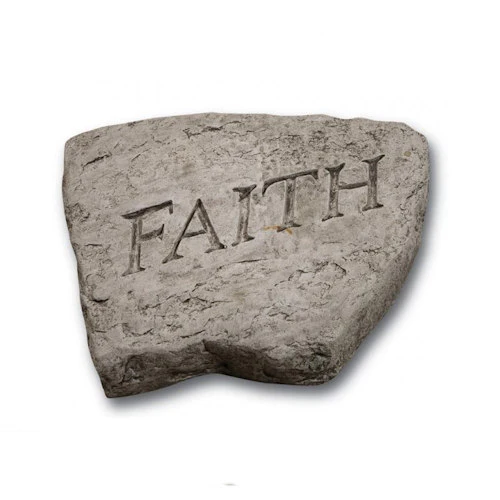 Faith Garden Stone Sculpture - Image 2