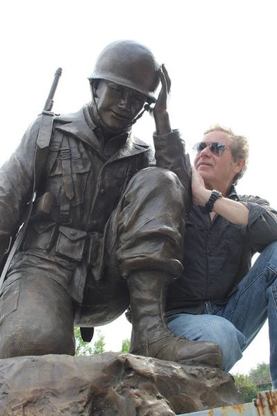 Fallen Soldier War Memorial Life-Size Sculpture - Image 10