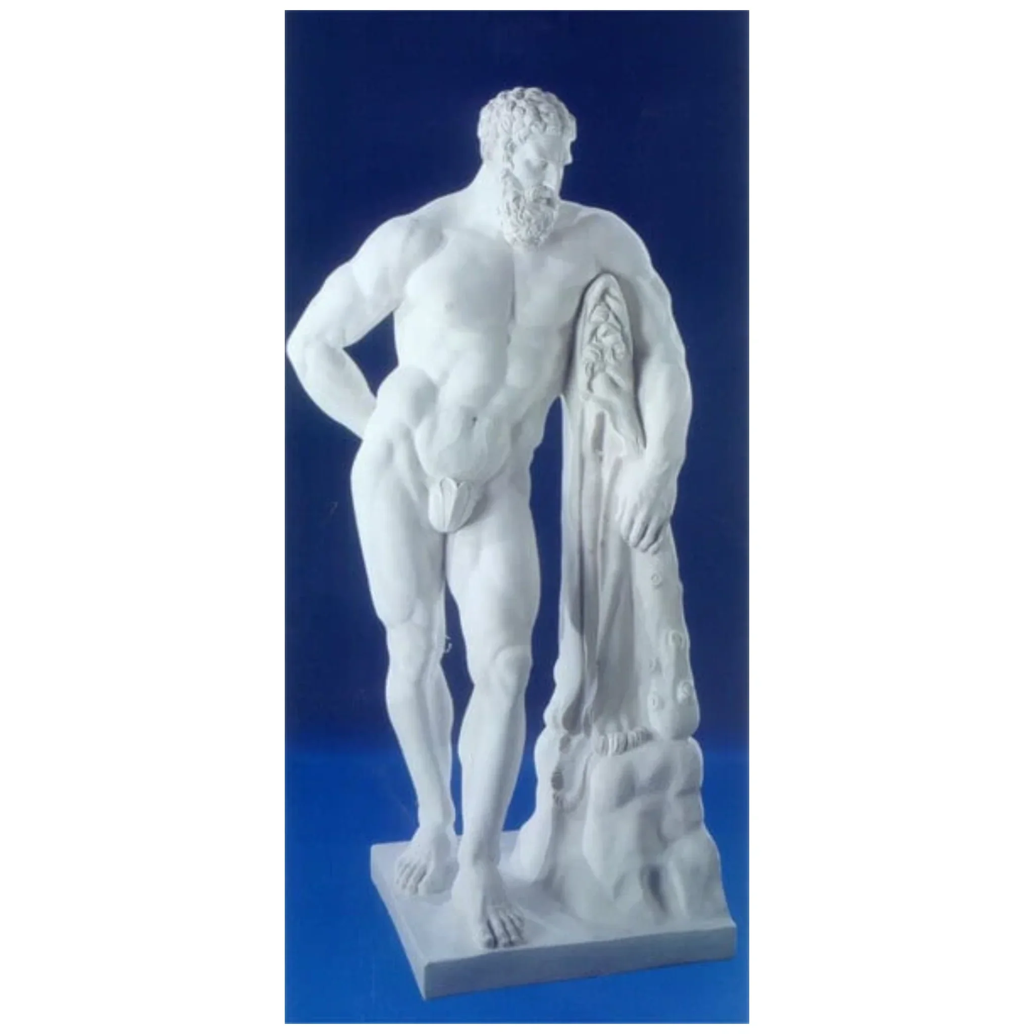 Farnese Hercules Sculpture 24" High - Image 3