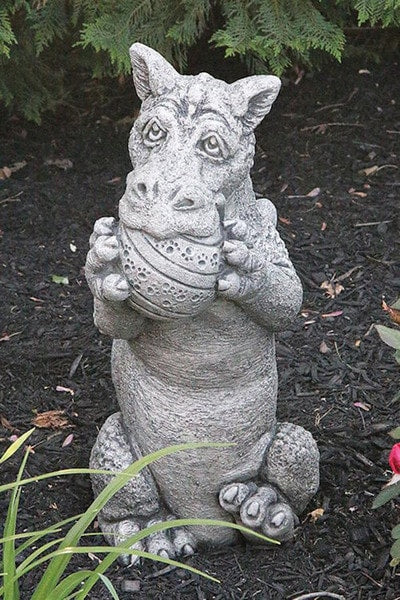 Fetch Garden Dragon Garden Statue