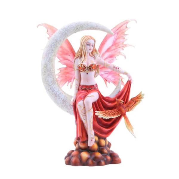Fire Moon Fairy Statue by Nene Thomas