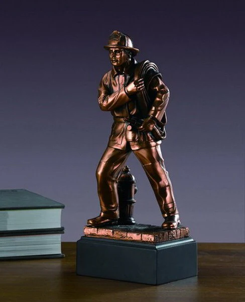 Fireman Sculpture