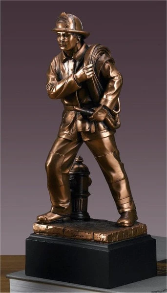 Fireman Sculpture - Image 2