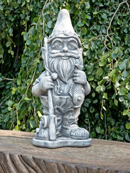 Fisherman Angler the Gnome Garden Statue - Image 3