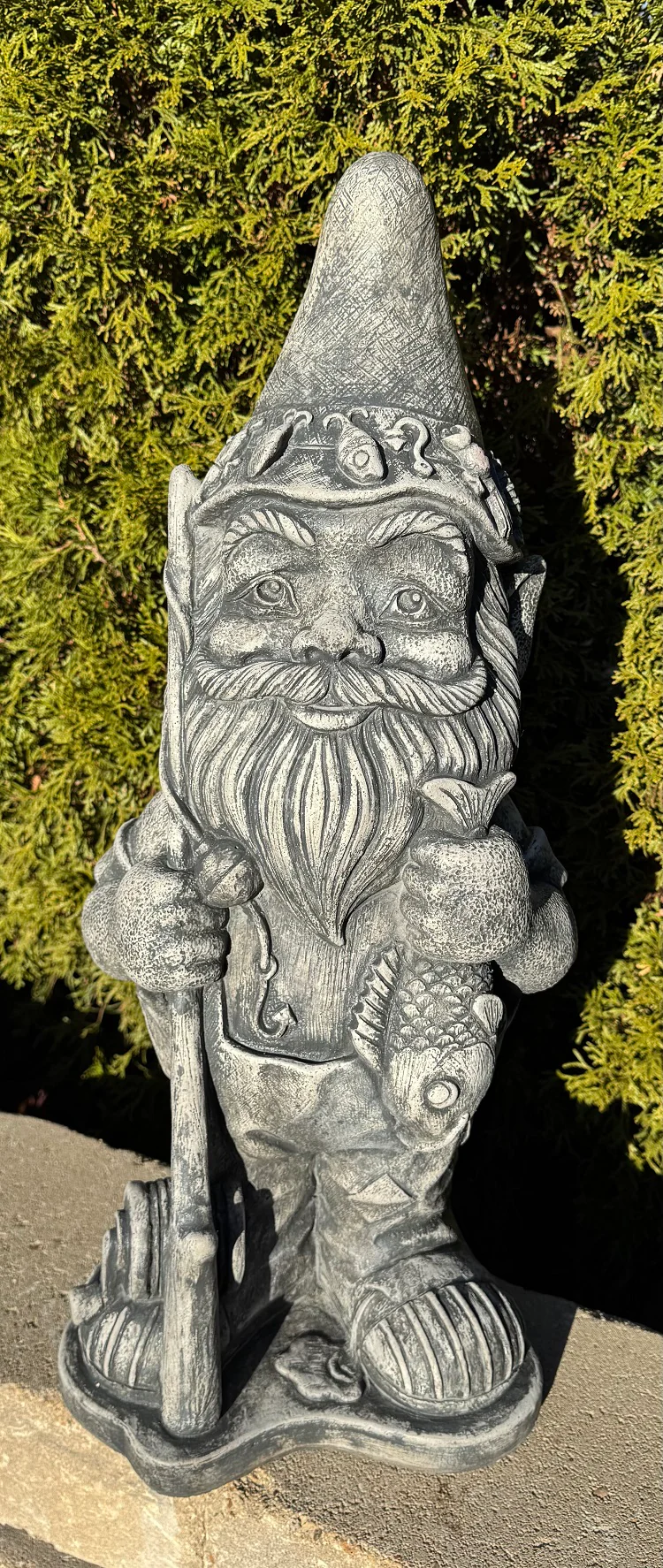 Fisherman Angler the Gnome Garden Statue - Image 4