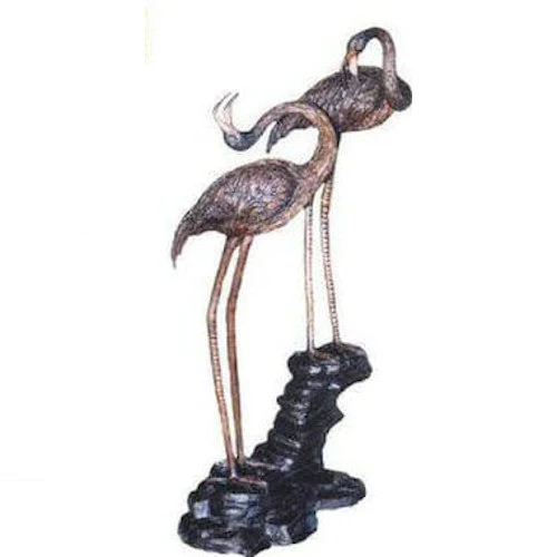 Flamingo Spouting Water Feature Fountain - Image 2