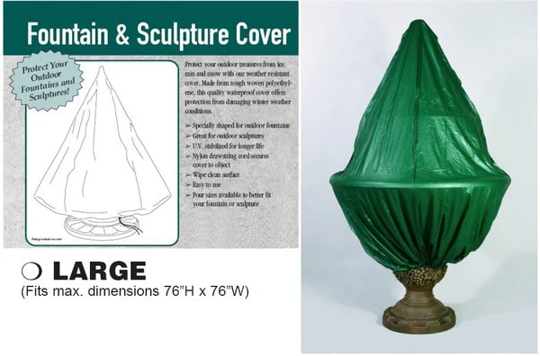 Fountain Cover Large 76" High