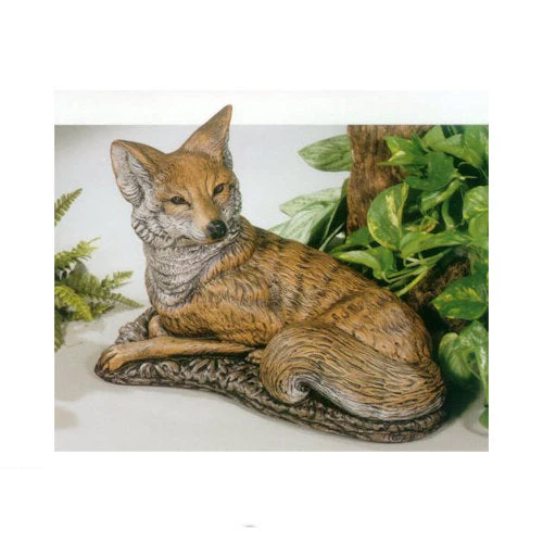 Fox Sculpture Cement Garden Statue - Choose your Finish