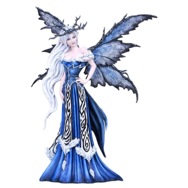 Frost Queen Fairy Statue 18" High