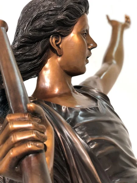 Gabriel Angel Bronze 79" High - Image 2