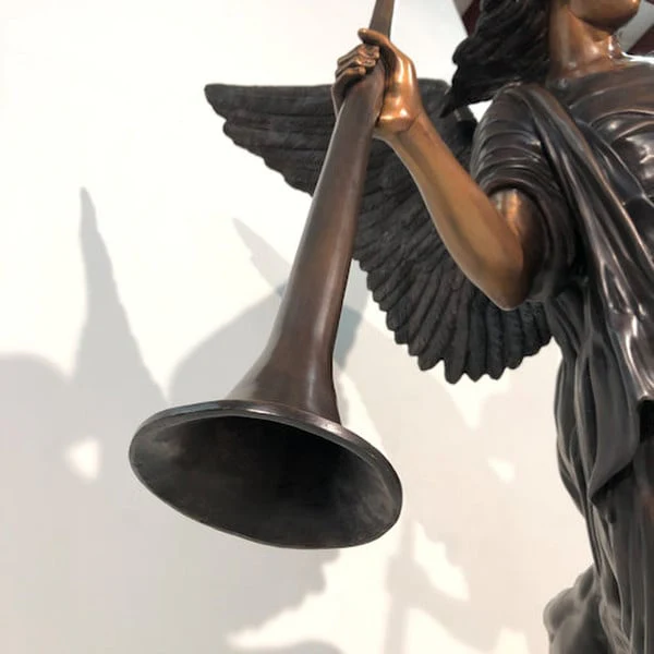 Gabriel Angel Bronze 79" High - Image 4