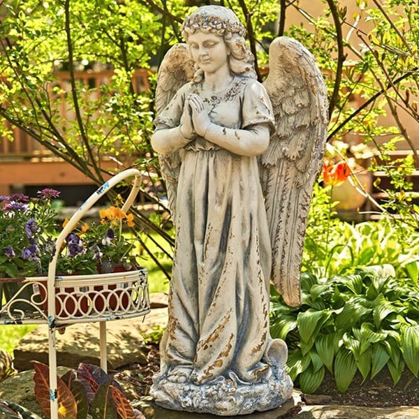 Gabriella Praying Angel Garden Statue - Image 5