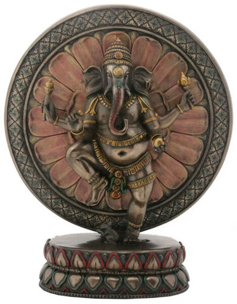 Ganesha with Lotus Sculpture