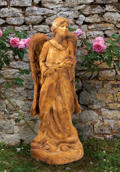 Garden Angel Small Sculpture 18" High