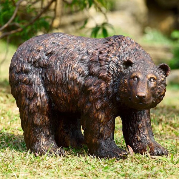 Garden Bear Sculpture