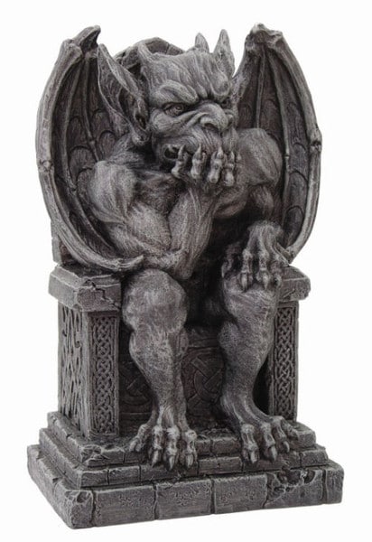 Gargoyle On Throne