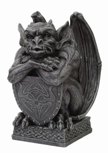 Gargoyle With Shield