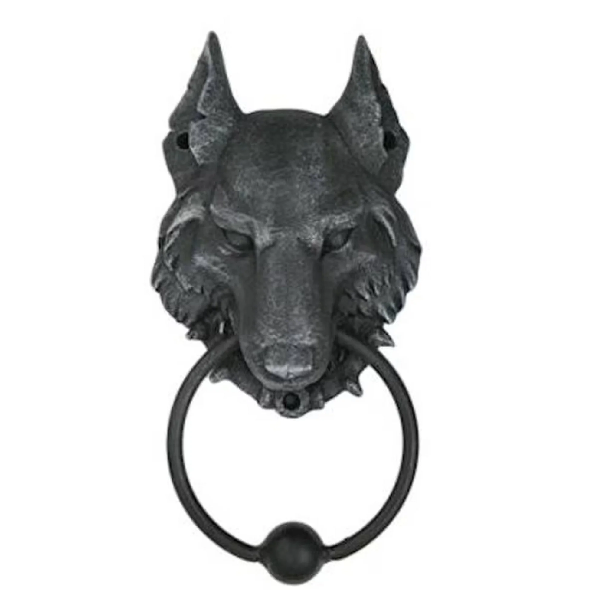 Gargoyle Wolf Door Knocker Sculpture