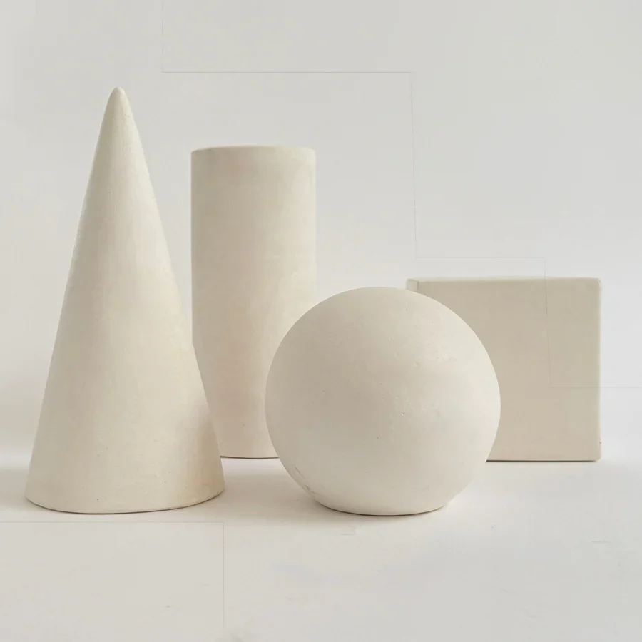 Geometrical Shapes Set of 4 Drawing Study Models
