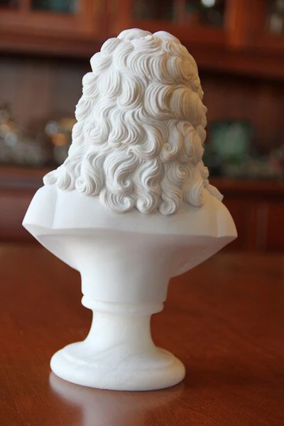 George Frideric Handel Bust 9.5" High - Image 6