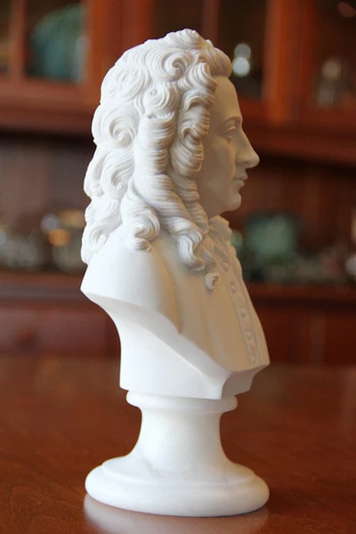George Frideric Handel Bust 9.5" High - Image 8
