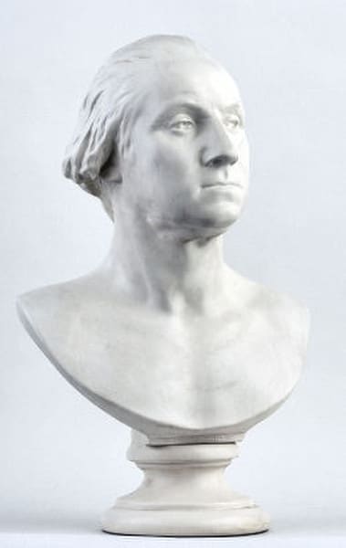 George Washington Bust 24" White