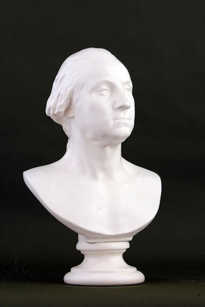 George Washington Bust 24" White - Image 2