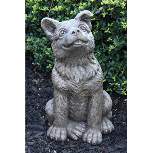 German Shepherd Puppy Dog Sculpture