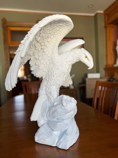 Giant Eagle Sculpture Marble Statue